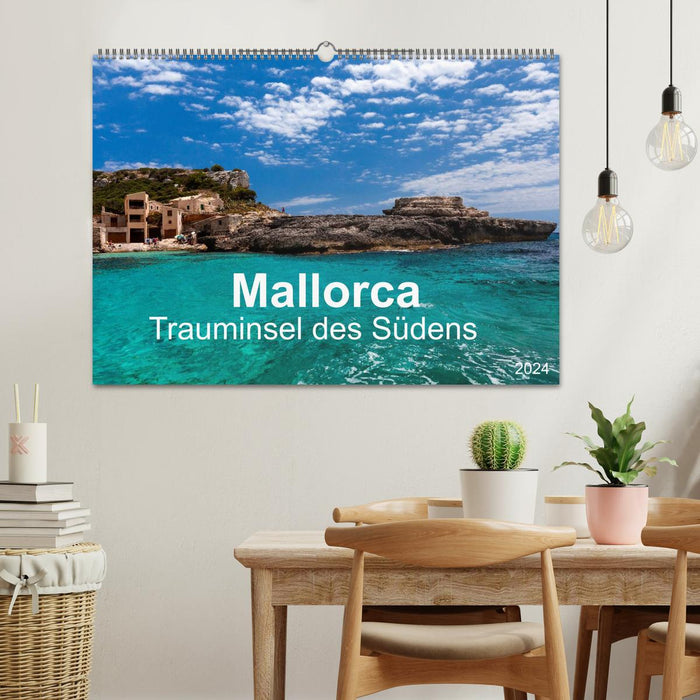 Mallorca - Trauminsel des Südens (CALVENDO Wandkalender 2024)