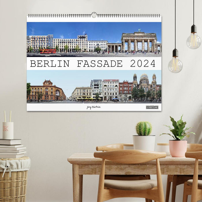Façade de Berlin (Calendrier mural CALVENDO 2024) 