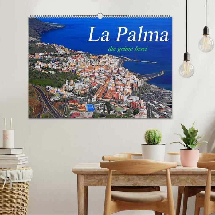 La Palma - l'île verte (Calendrier mural CALVENDO 2024) 
