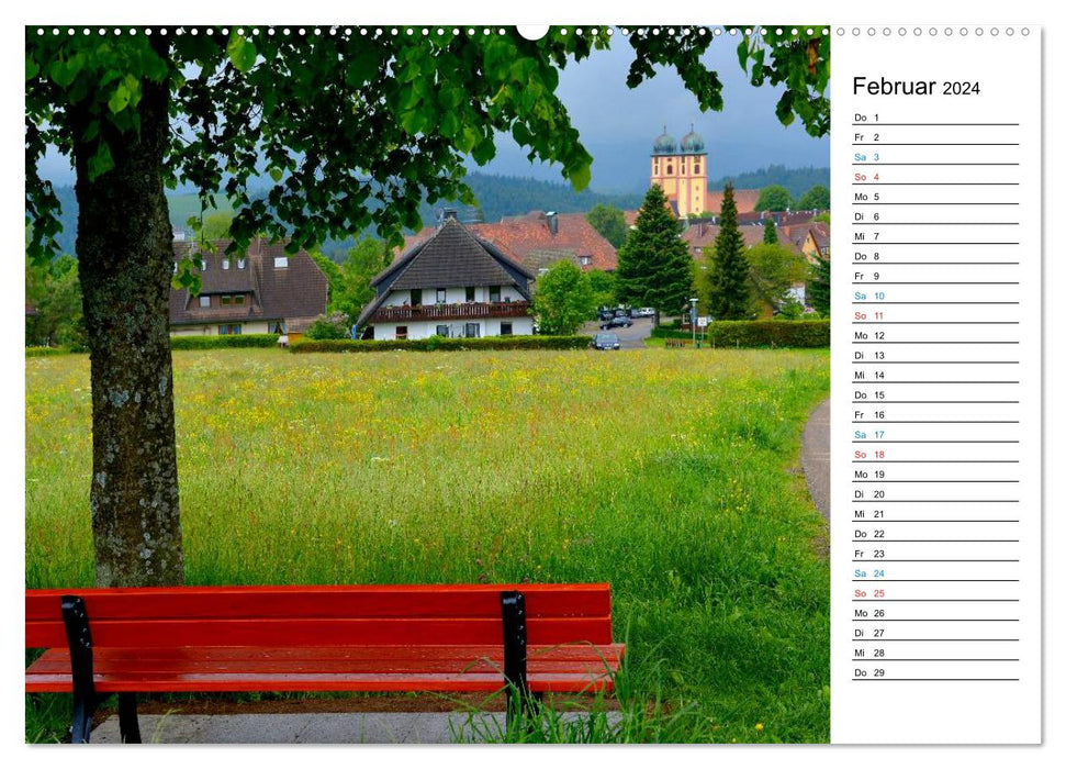 High Black Forest (CALVENDO Premium Wall Calendar 2024) 