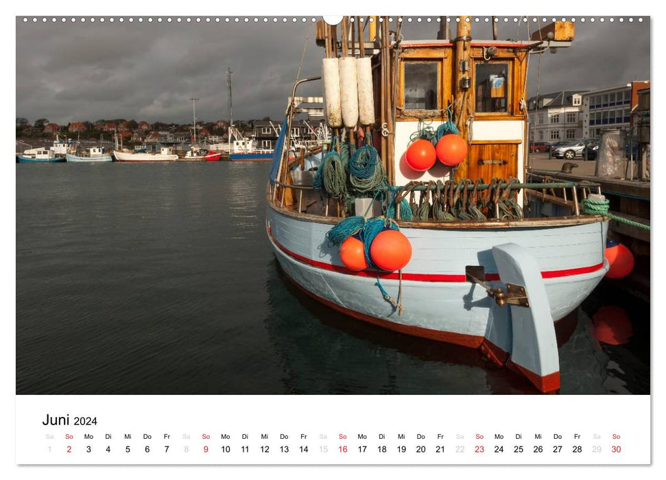 Denmark – Out and about in Jutland 2024 (CALVENDO Premium Wall Calendar 2024) 