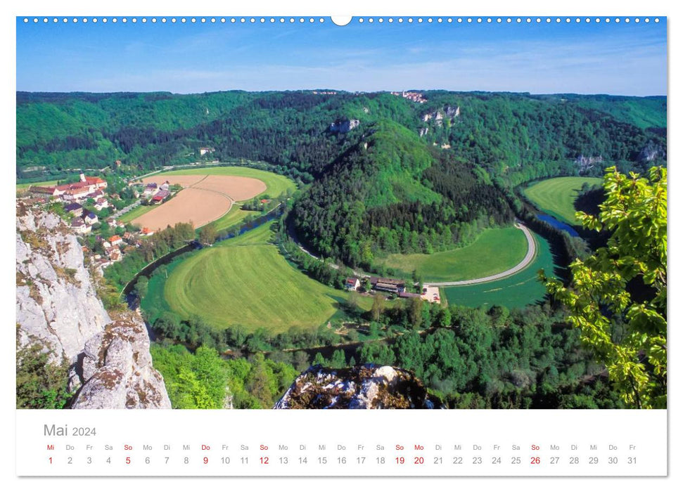 SWABISCHE ALB W.Dieterich (CALVENDO Premium Wall Calendar 2024) 