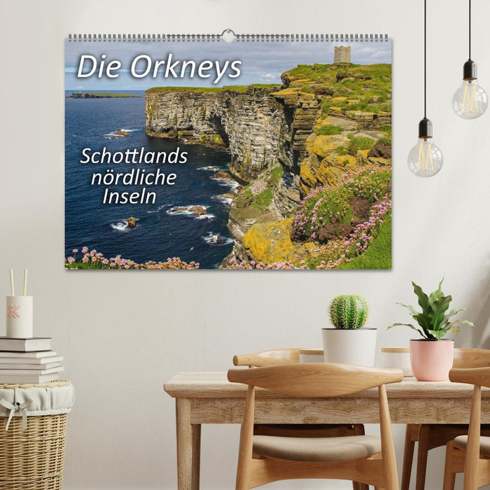 Les Orcades - Îles du nord de l'Écosse (Calendrier mural CALVENDO 2024) 