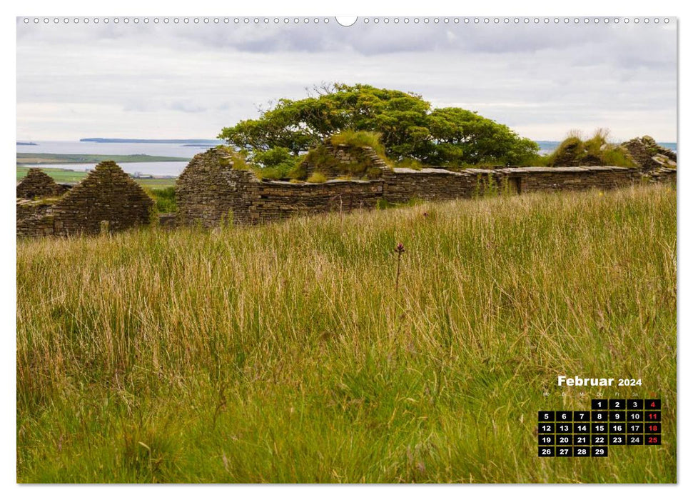 The Orkneys - Scotland's northern islands (CALVENDO wall calendar 2024) 