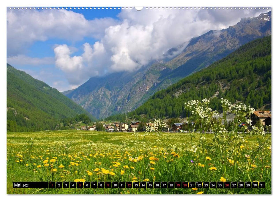 Aosta Valley (CALVENDO Premium Wall Calendar 2024) 