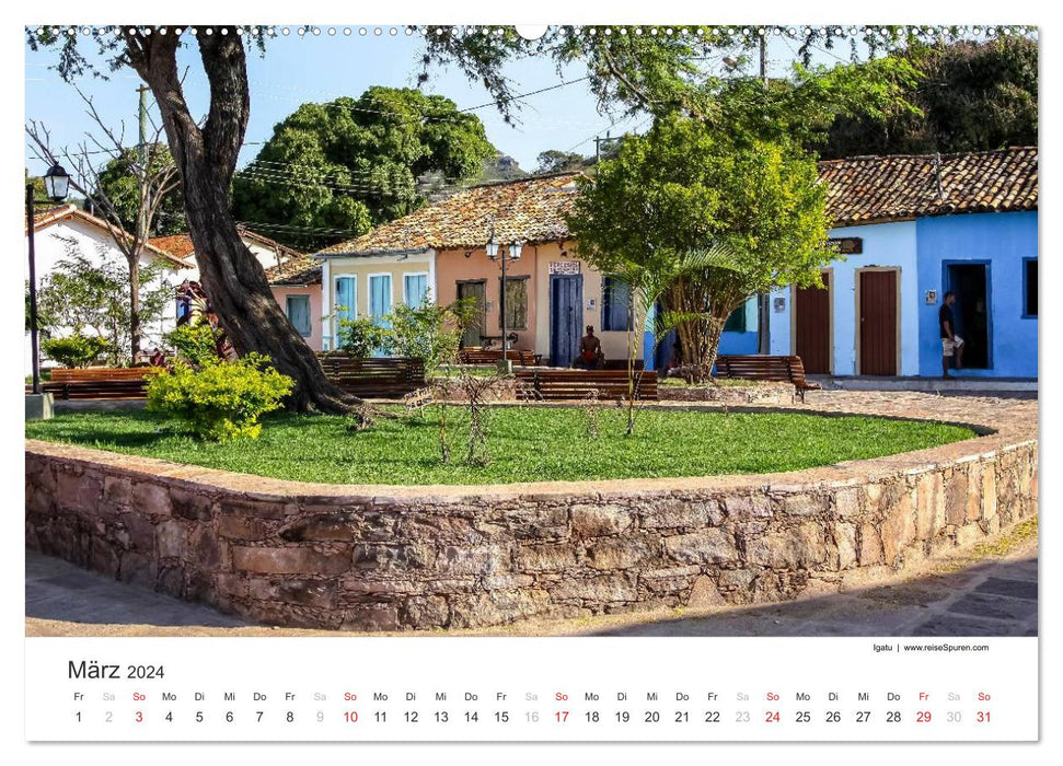 Brazil 2024 - Chapada Diamantina (CALVENDO Wall Calendar 2024) 