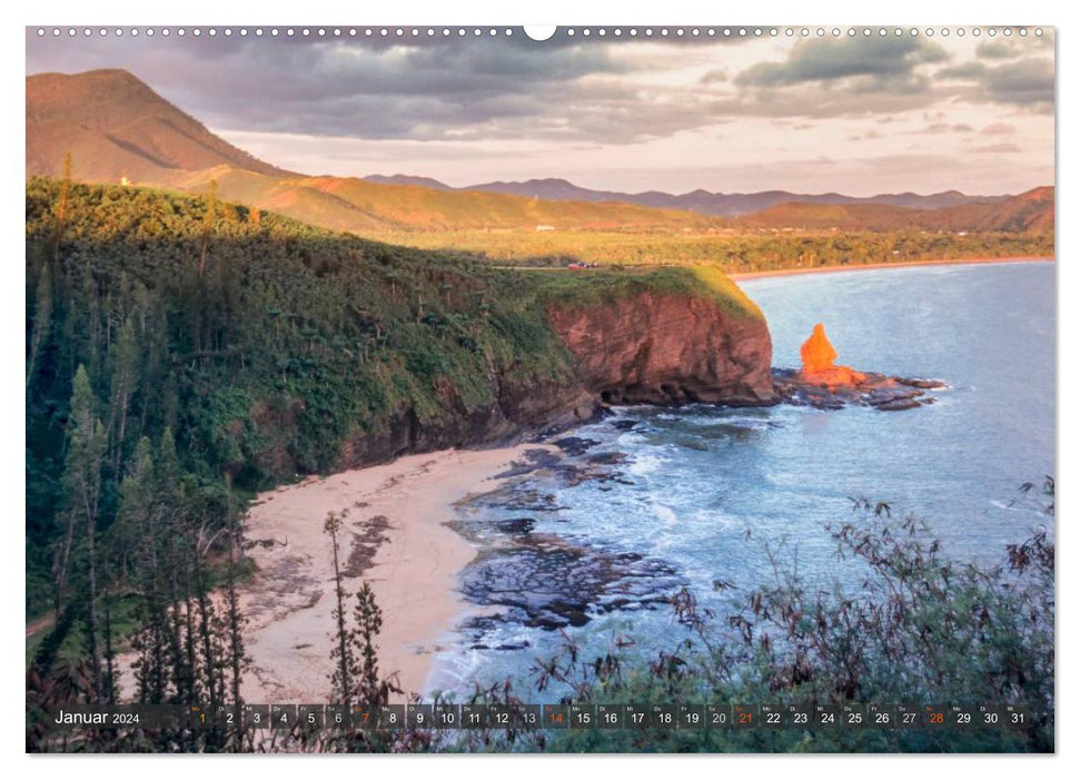 New Caledonia - The Mediterranean of the South Seas (CALVENDO Premium Wall Calendar 2024) 