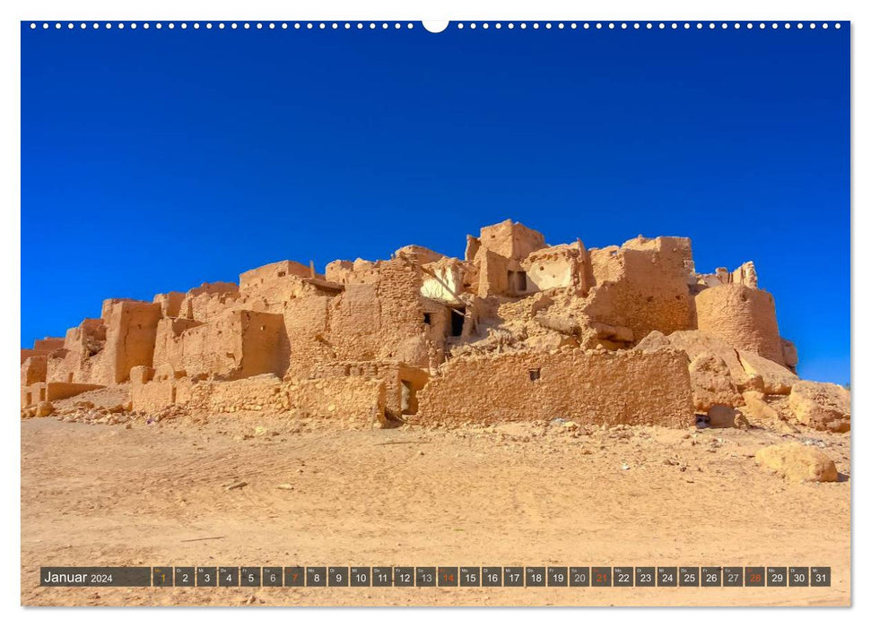 The Architecture of Libya (CALVENDO Premium Wall Calendar 2024) 