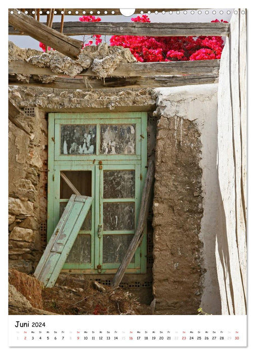 Doors with character Cyclades (CALVENDO wall calendar 2024) 