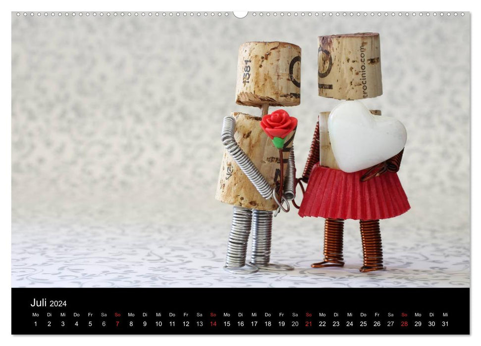 Cork Love (CALVENDO Premium Wall Calendar 2024) 