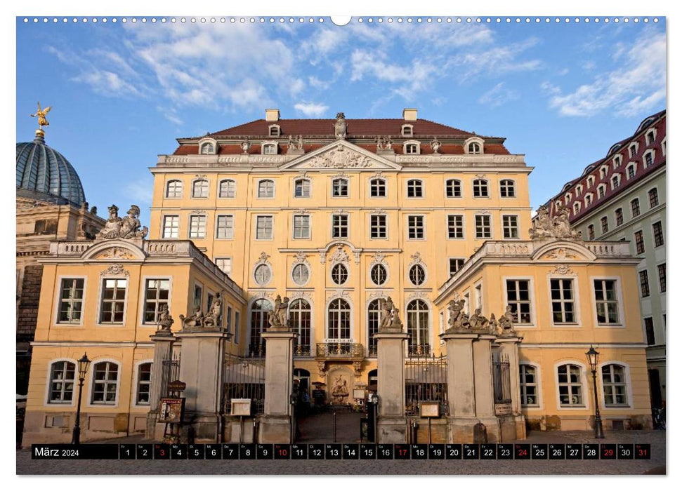 Landeshauptstadt Dresden (CALVENDO Wandkalender 2024)