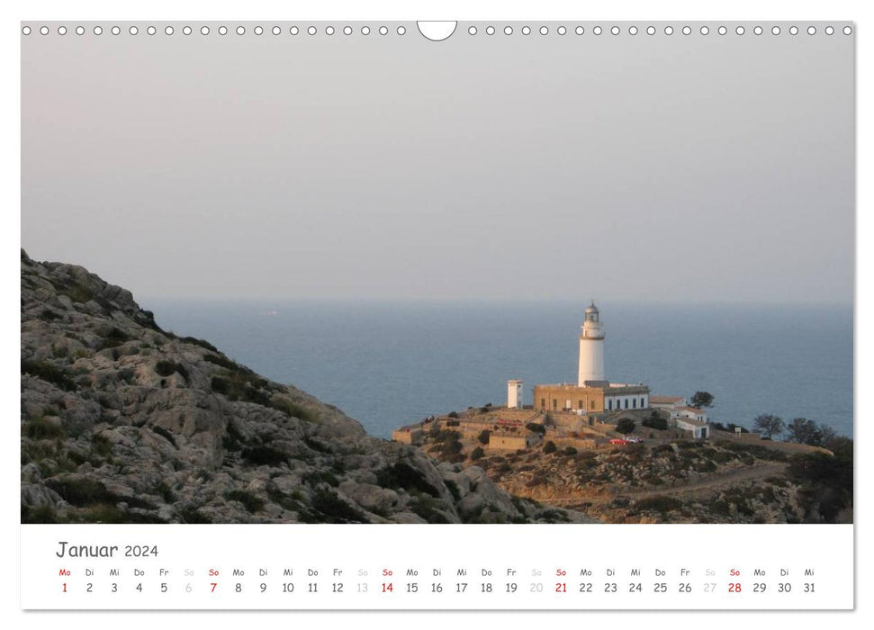 Mallorca - Perle im Mittelmeer (CALVENDO Wandkalender 2024)