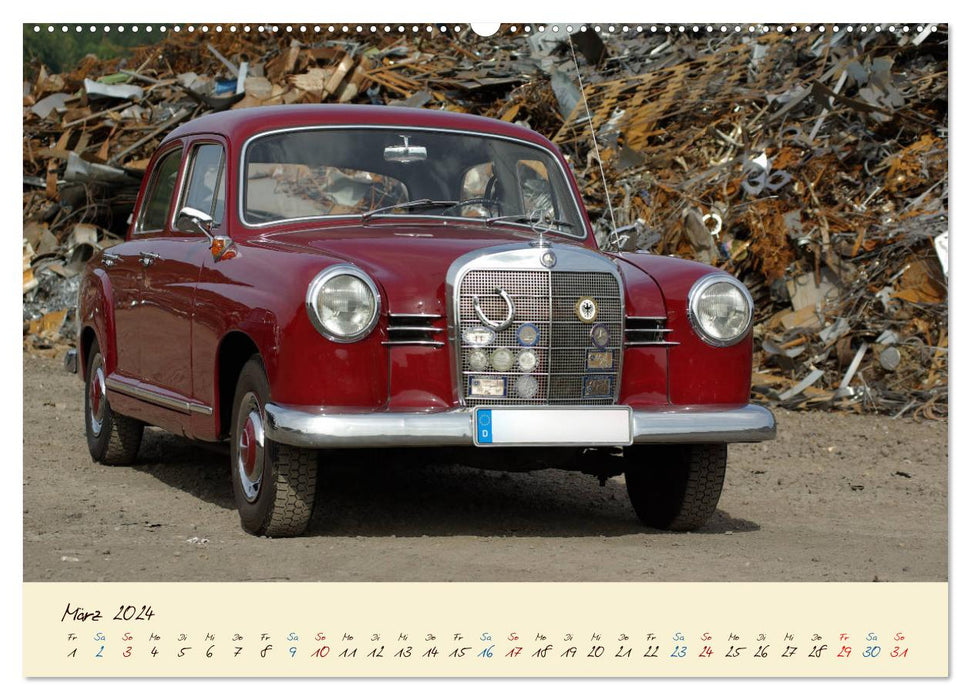 Classic with star (CALVENDO Premium wall calendar 2024) 