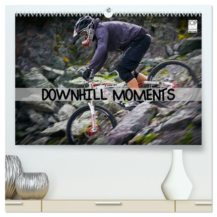 Downhill Moments (CALVENDO Premium Wandkalender 2024)