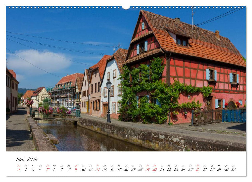 Wissembourg im Elsass (CALVENDO Wandkalender 2024)