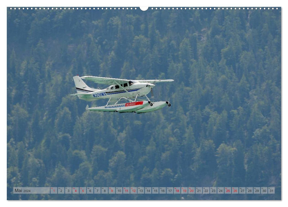 Seaplanes - Flying Exotics (CALVENDO Wall Calendar 2024) 