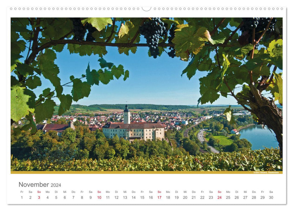 Der Neckar - Unterwegs in Deutschland (CALVENDO Wandkalender 2024)