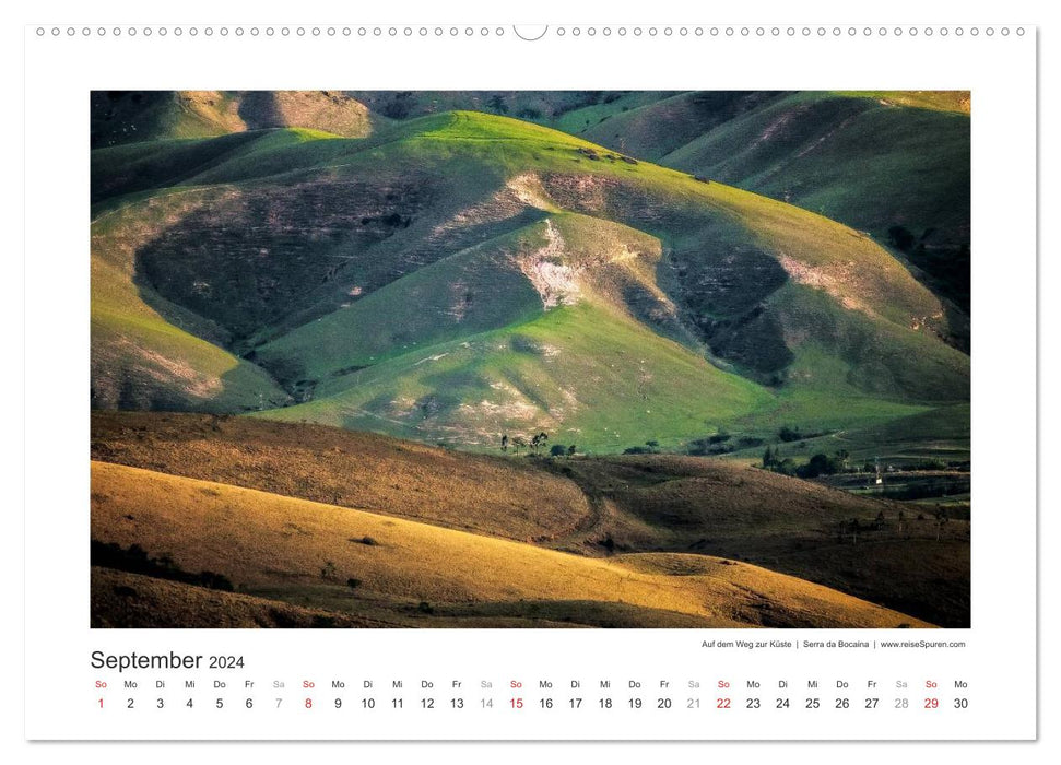 Brazil 2024 Estrada Real - the path of gold (CALVENDO wall calendar 2024) 