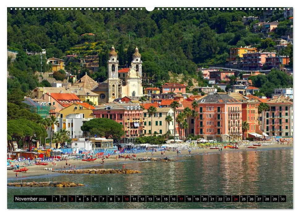 Riviera di Ponente (CALVENDO Wandkalender 2024)