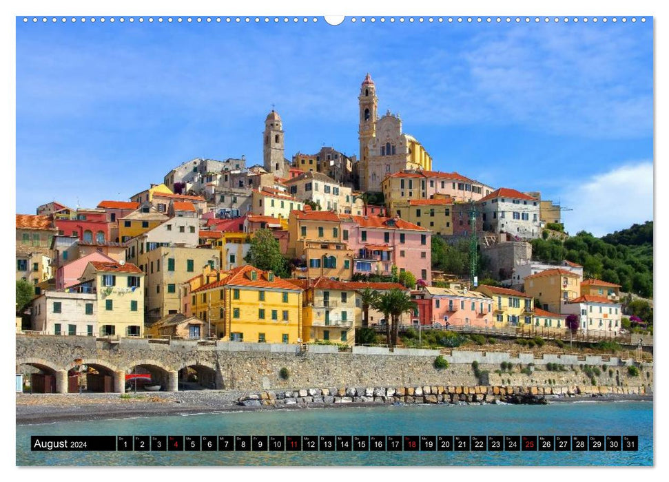 Riviera di Ponente (CALVENDO wall calendar 2024) 