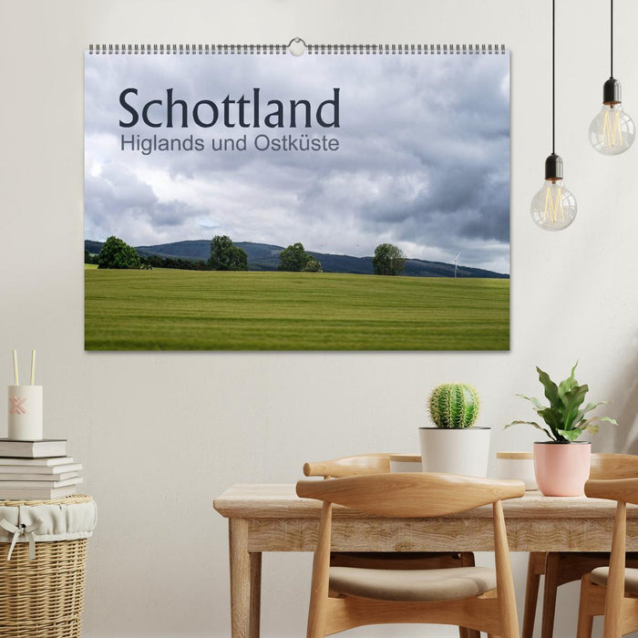 Scotland Highlands and East Coast (CALVENDO Wall Calendar 2024) 