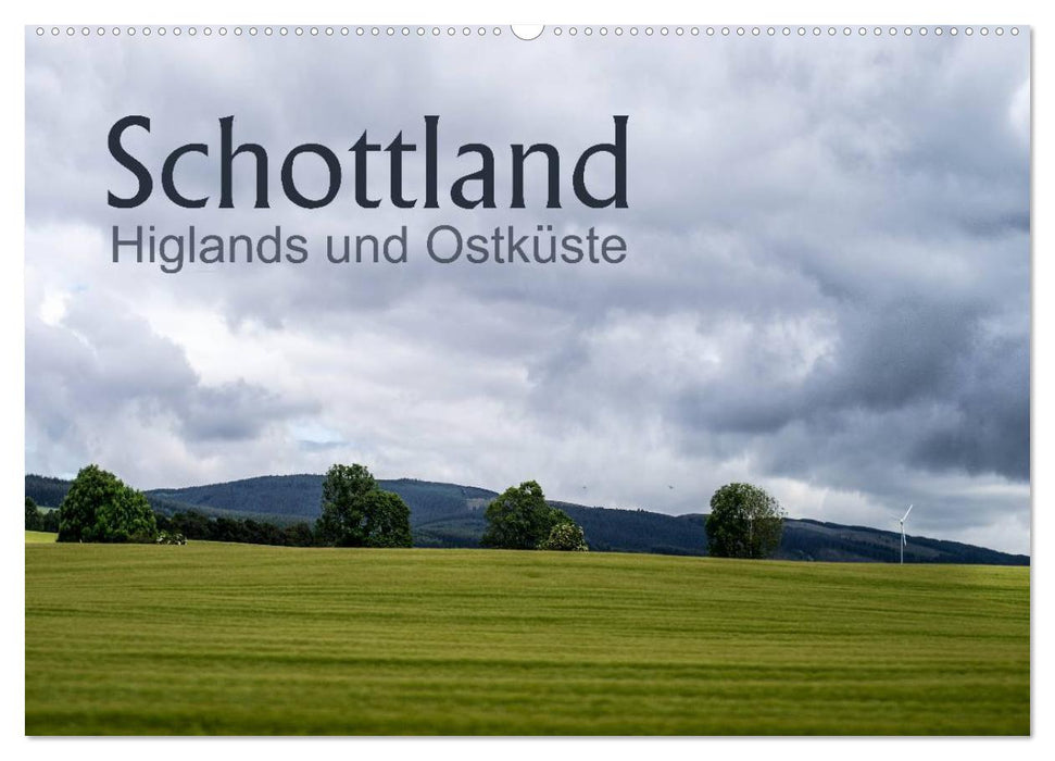 Schottland Highlands und Ostküste (CALVENDO Wandkalender 2024)