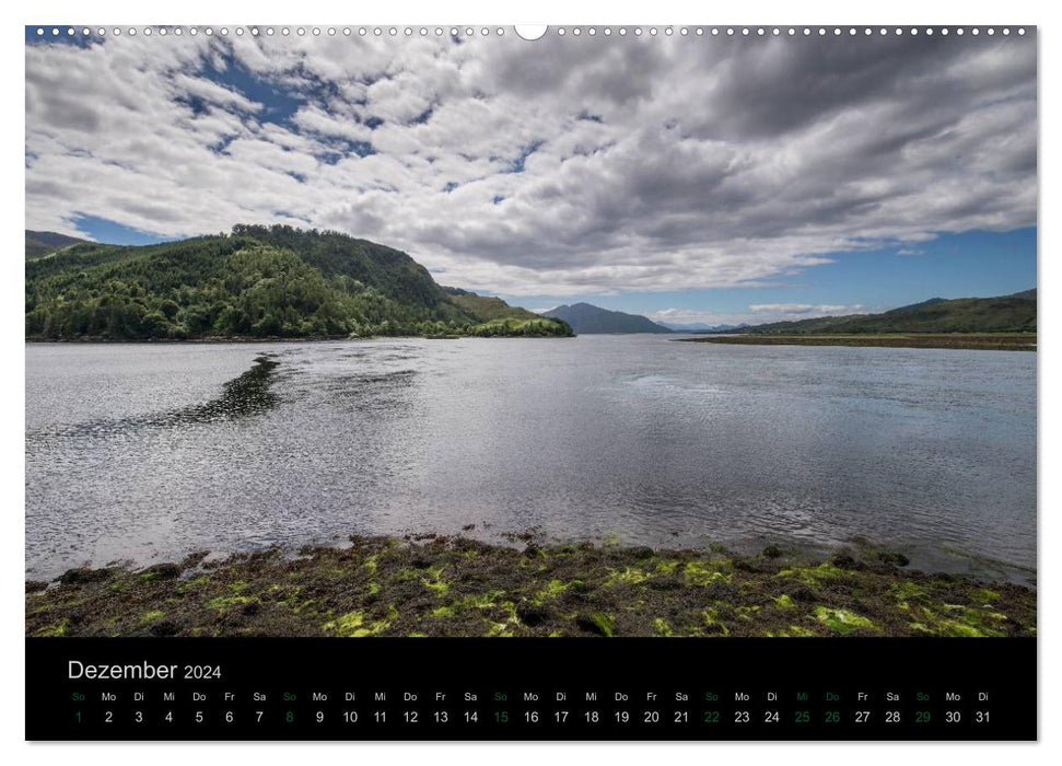 Scotland Highlands and East Coast (CALVENDO Wall Calendar 2024) 