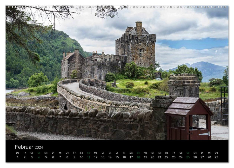 Schottland Highlands und Ostküste (CALVENDO Wandkalender 2024)