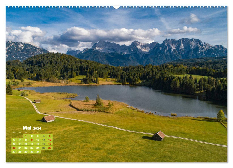 Seen in Bayern (CALVENDO Wandkalender 2024)