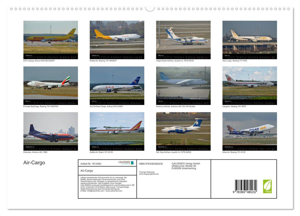 Air-Cargo (CALVENDO Premium Wandkalender 2024)