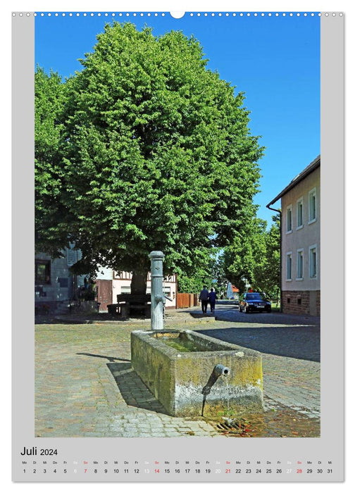 Les villages de montagne de Karlsruhe (Calendrier mural CALVENDO Premium 2024) 