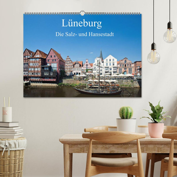 Lüneburg - The salt and Hanseatic city (CALVENDO wall calendar 2024) 