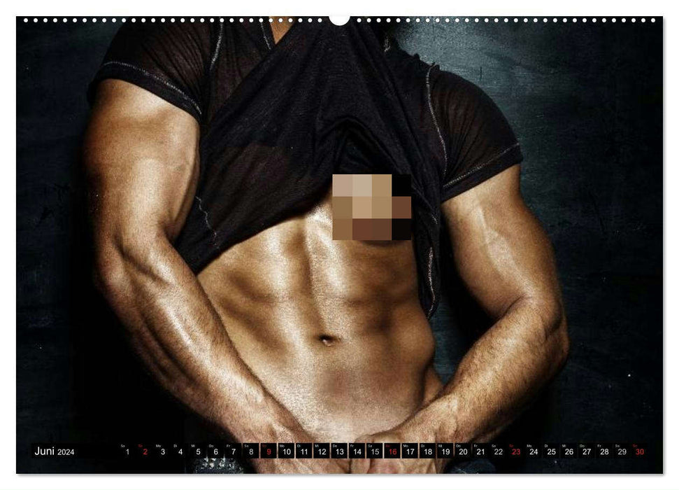 Erotische Männer - Adonis und Co. (CALVENDO Premium Wandkalender 2024)