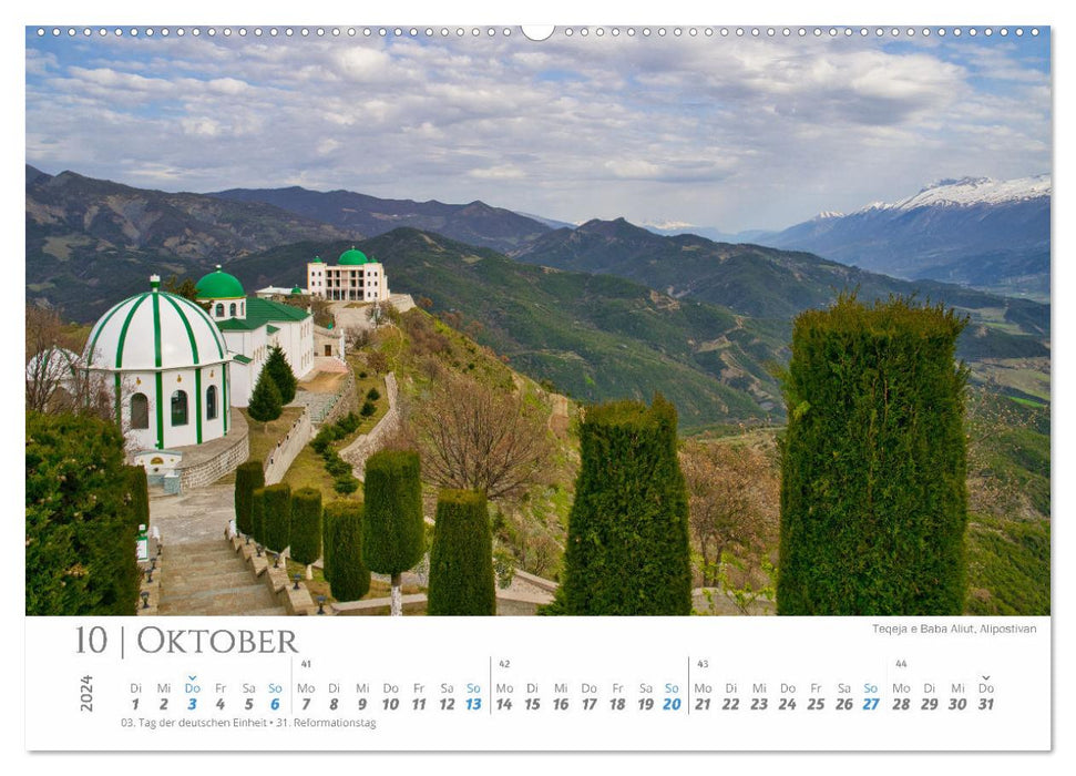 Albanien - wild, authentisch, abenteuerlich (CALVENDO Wandkalender 2024)