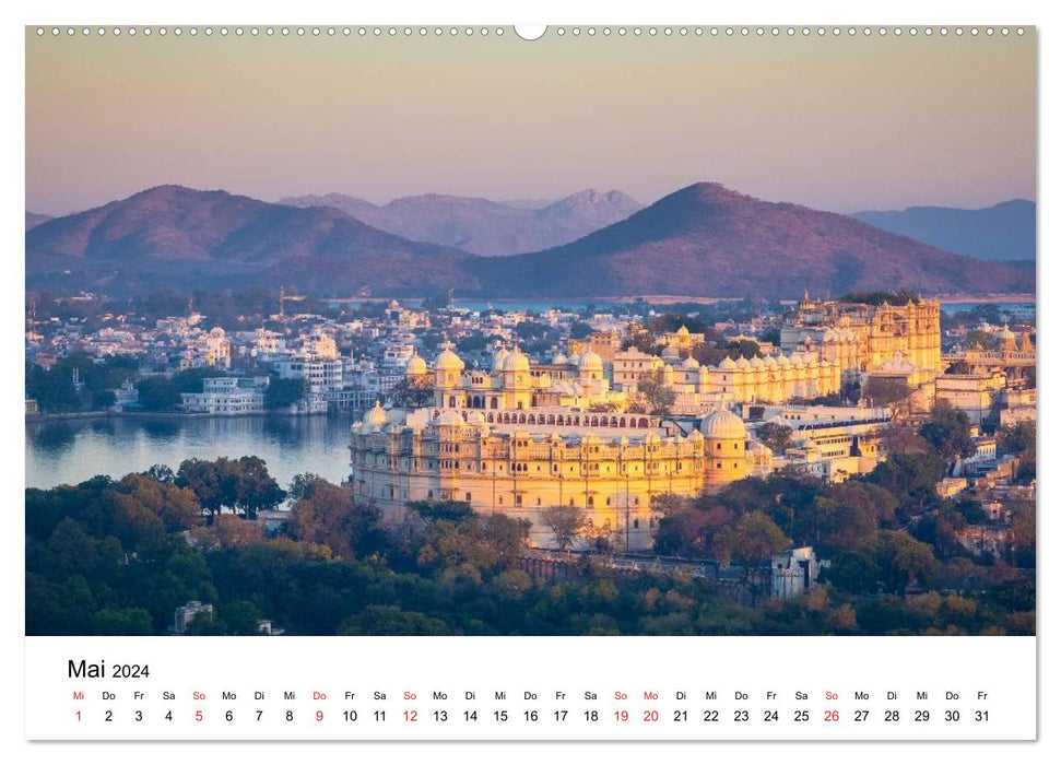 India: People • Colors • Religions (CALVENDO Premium Wall Calendar 2024) 