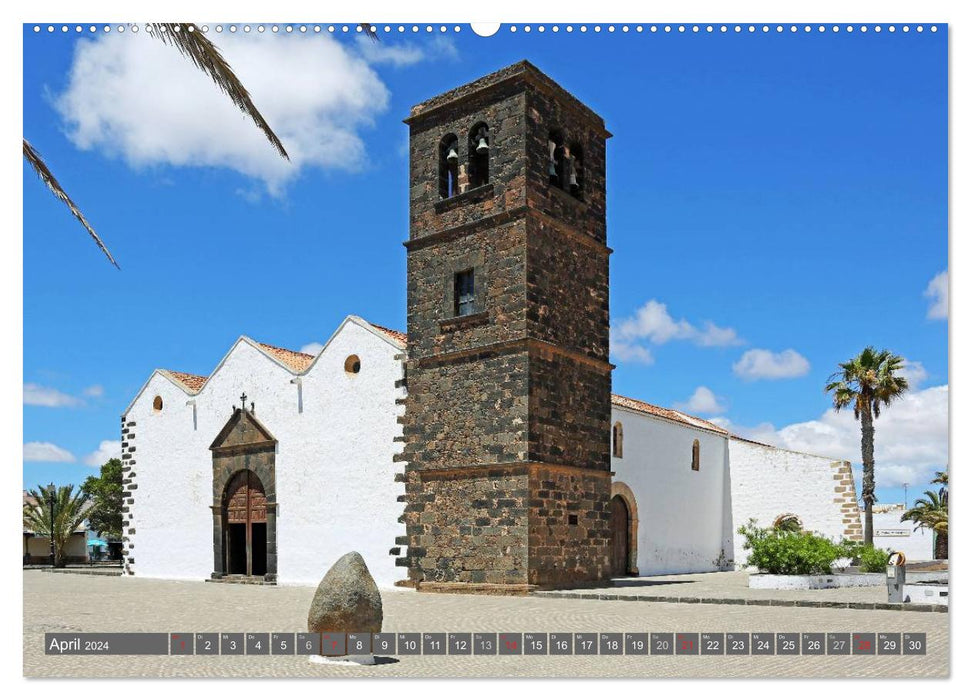 Vacances à Fuerteventura (Calvendo Premium Wall Calendar 2024) 