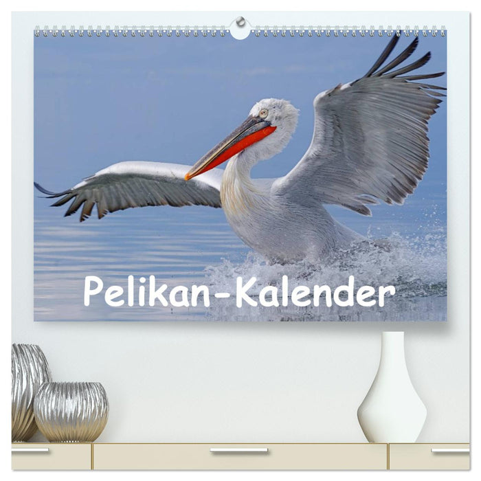 Pelican calendar (CALVENDO Premium wall calendar 2024) 