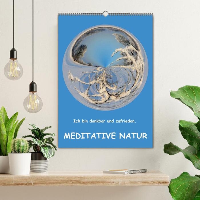 Meditative nature (CALVENDO wall calendar 2024) 