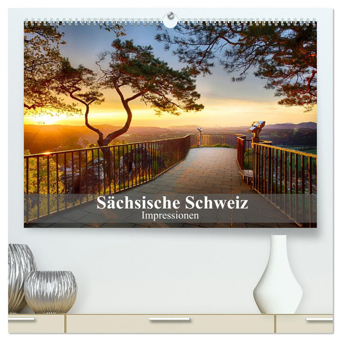 Saxon Switzerland – Impressions (CALVENDO Premium Wall Calendar 2024) 