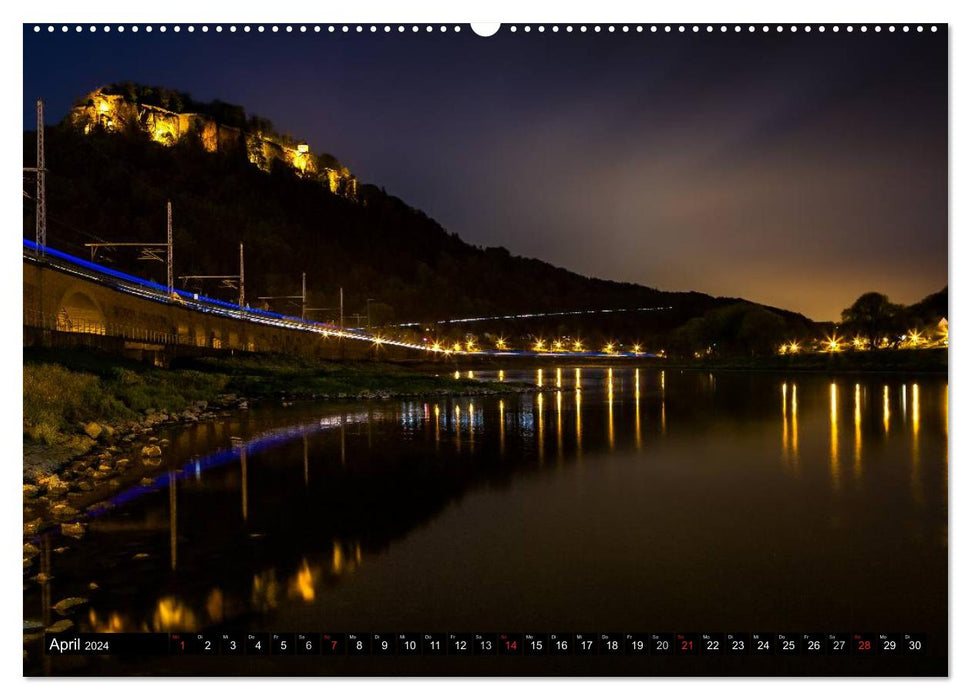 Saxon Switzerland – Impressions (CALVENDO Premium Wall Calendar 2024) 