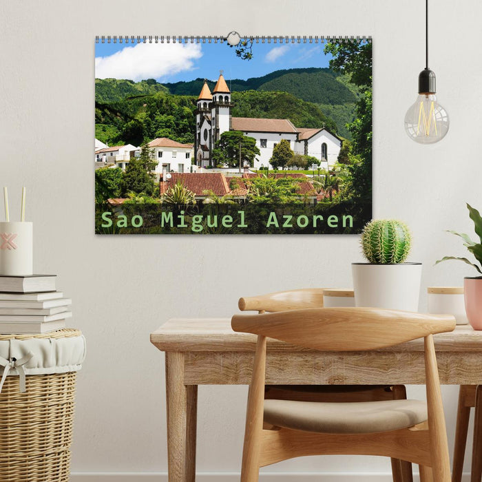 Sao Miguel Azores (CALVENDO wall calendar 2024) 