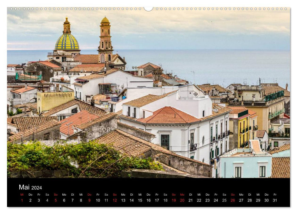 Vietri sul Mare an der Amalfiküste (CALVENDO Premium Wandkalender 2024)