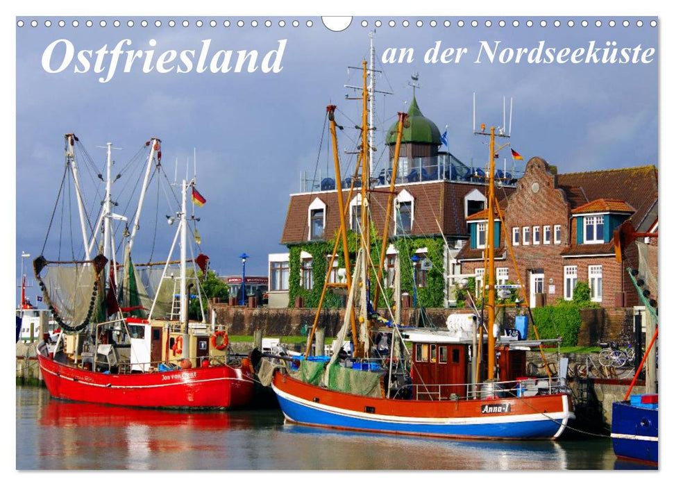 Ostfriesland an der Nordseeküste (CALVENDO Wandkalender 2024)