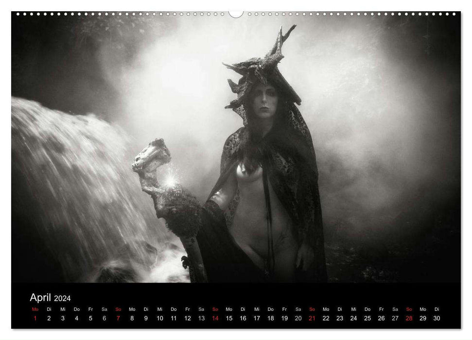 Zauberhafte Hexenwesen (CALVENDO Premium Wandkalender 2024)