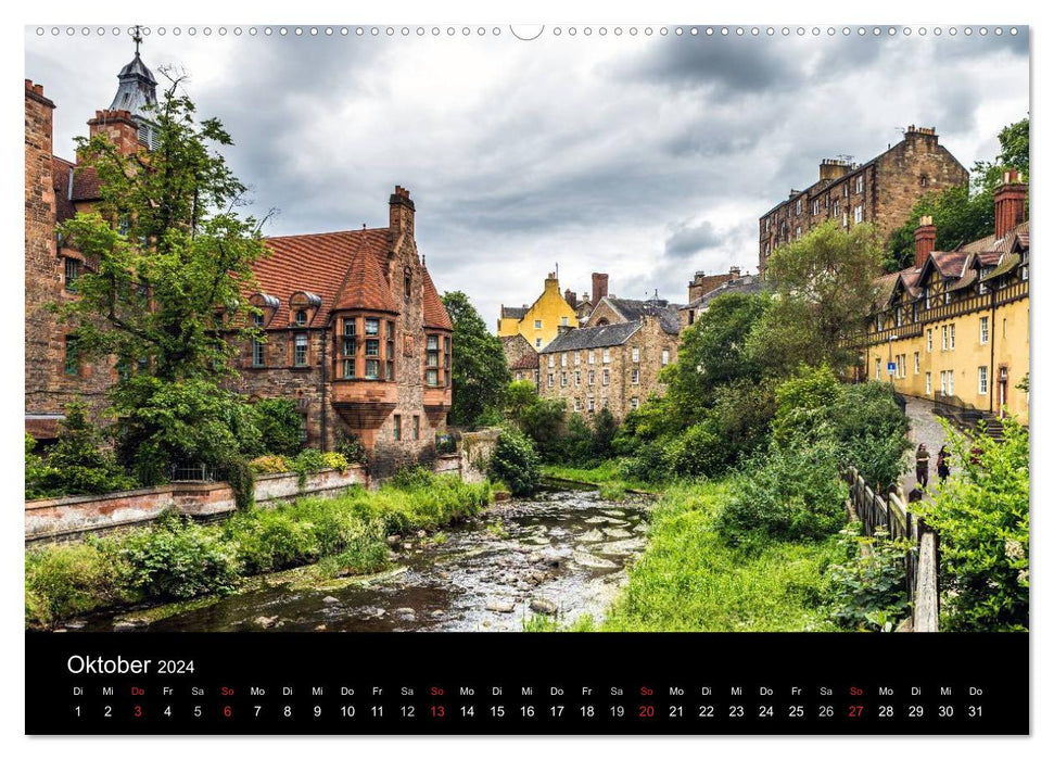 Fascination Edinburgh (CALVENDO wall calendar 2024) 