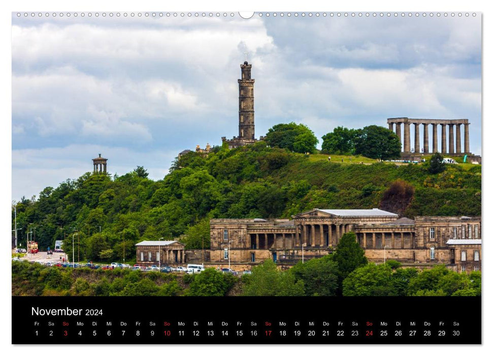 Fascination Edinburgh (CALVENDO wall calendar 2024) 