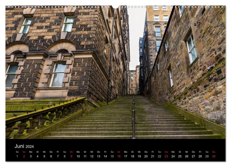 Fascination Edinburgh (CALVENDO wall calendar 2024) 