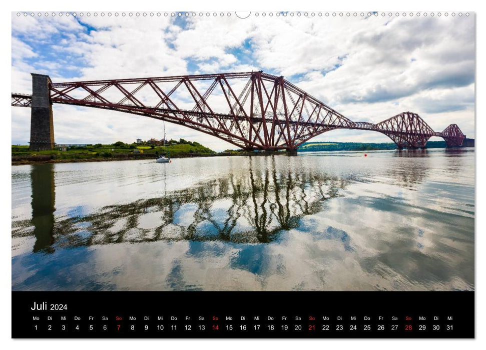 Fascination Edinburgh (CALVENDO wall calendar 2024) 