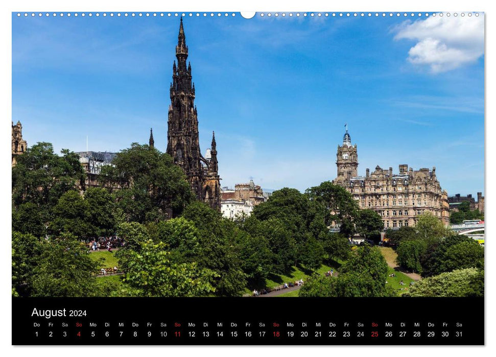 Faszination Edinburgh (CALVENDO Wandkalender 2024)