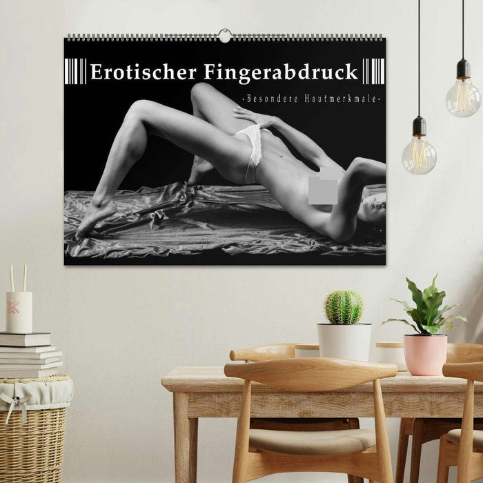 Erotic fingerprint - special skin features (CALVENDO wall calendar 2024) 
